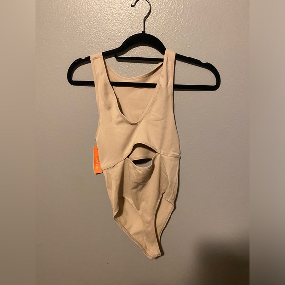 Colsie Asymmetrical Bodysuit- NWT - Picture 3 of 3
